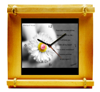 Photo Frame Square Dial Wall Clock-SQC1